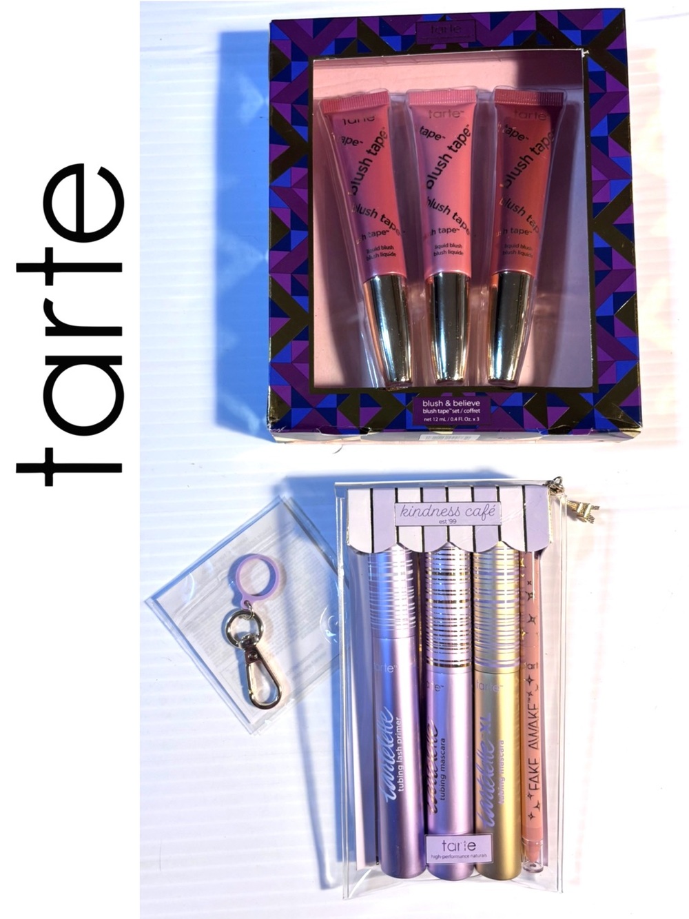 NEW Tarte Tubing Mascaras & Liquid Blush Sets $216 value